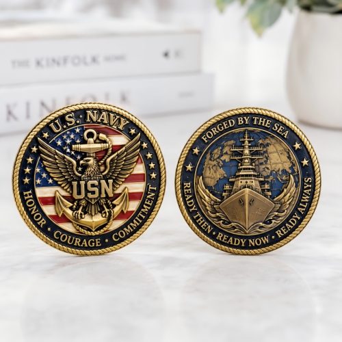 Custom Navy Coins